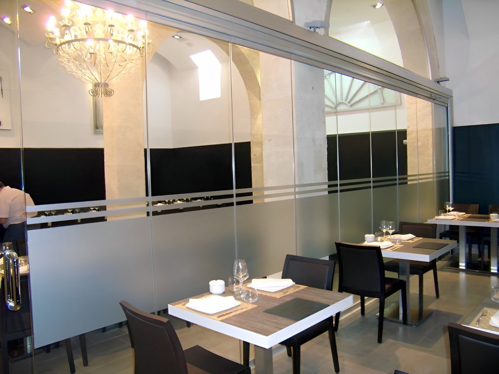 Cristalera para restaurantes Almeria Distecalum